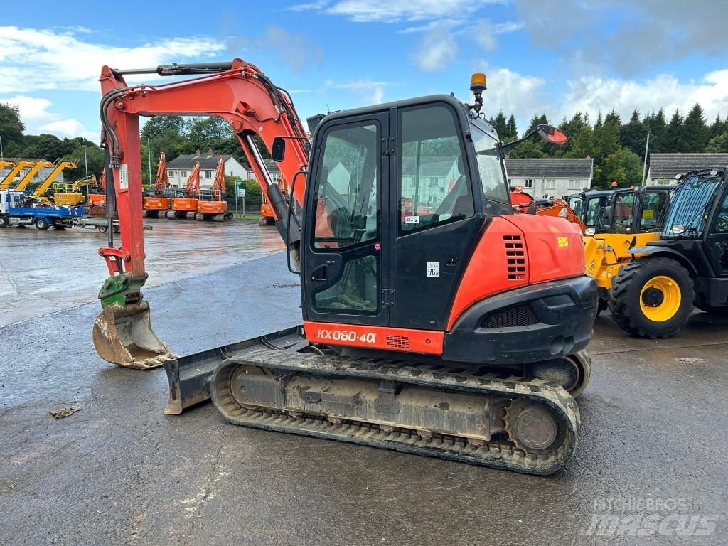 Kubota KX080-4 Midikaivukoneet 7t - 12t