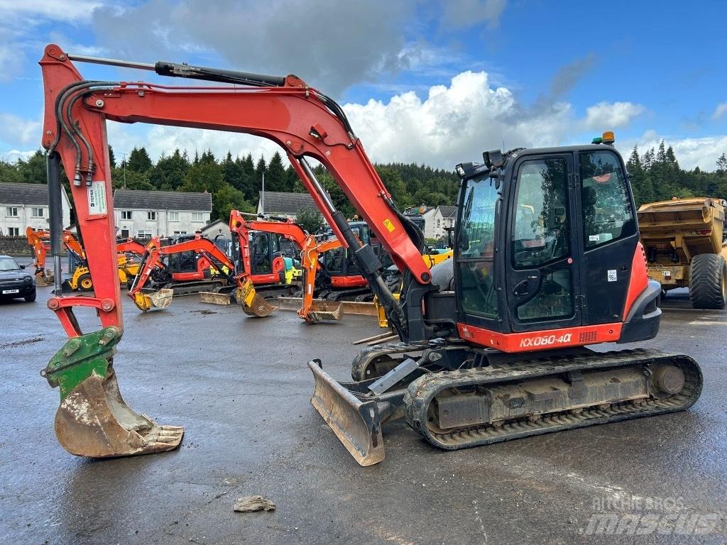 Kubota KX080-4 Midikaivukoneet 7t - 12t
