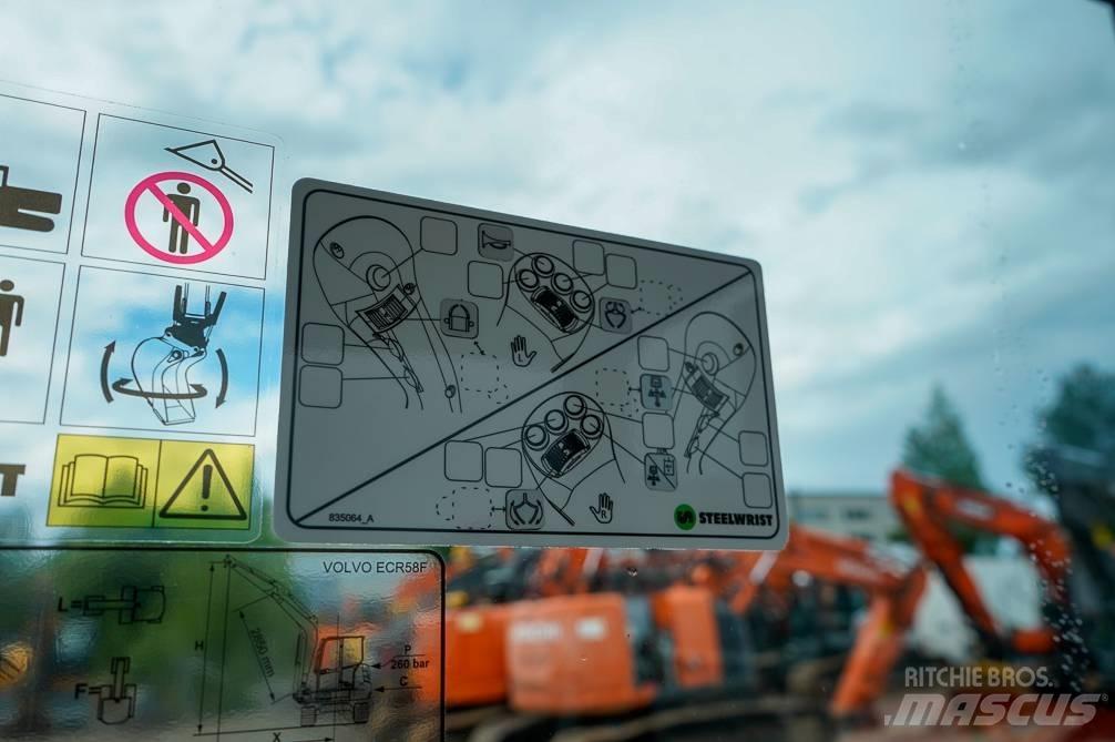 Volvo ECR58F EX-DEMO Minikaivukoneet < 7t