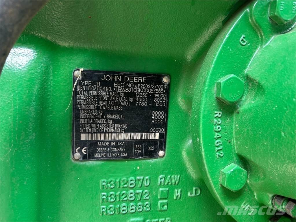 John Deere 8310R Traktorit