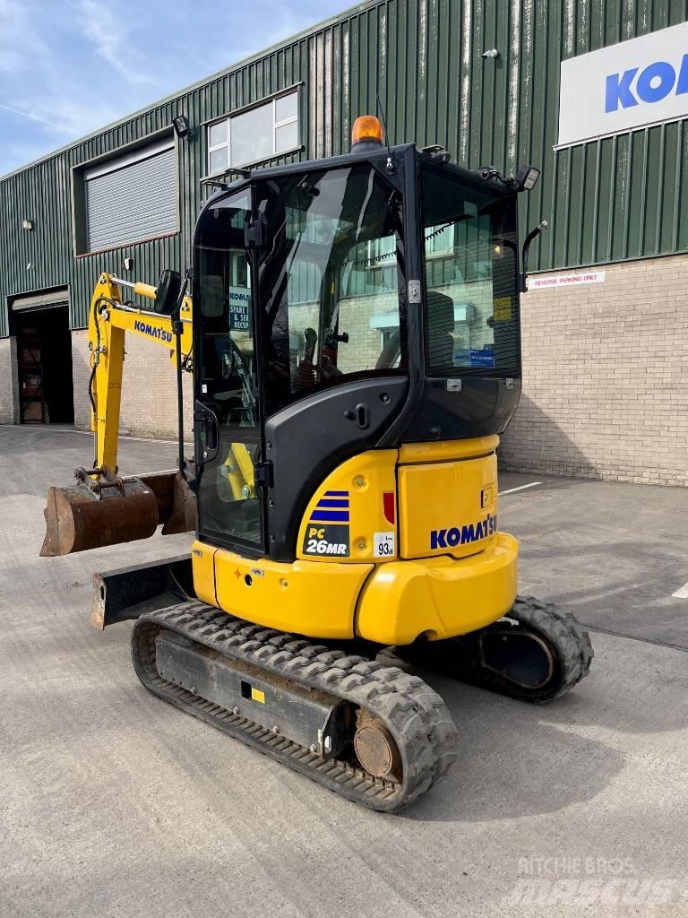 Komatsu PC26MR-5 Minikaivukoneet < 7t