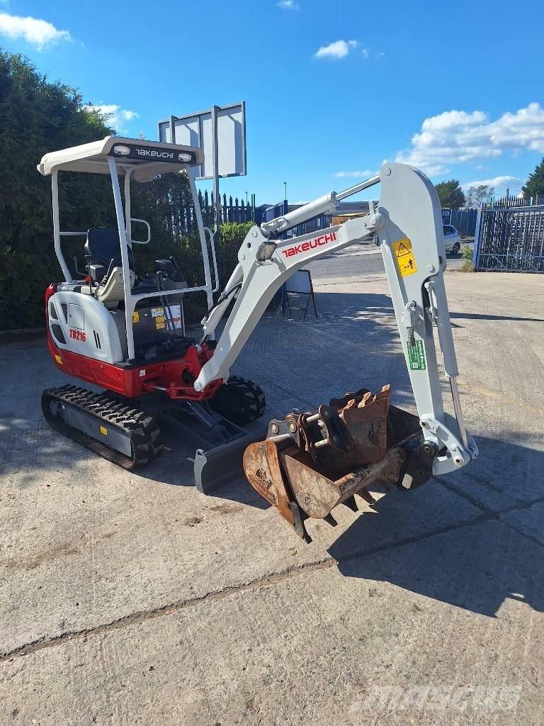 Takeuchi TB 216 Minikaivukoneet < 7t
