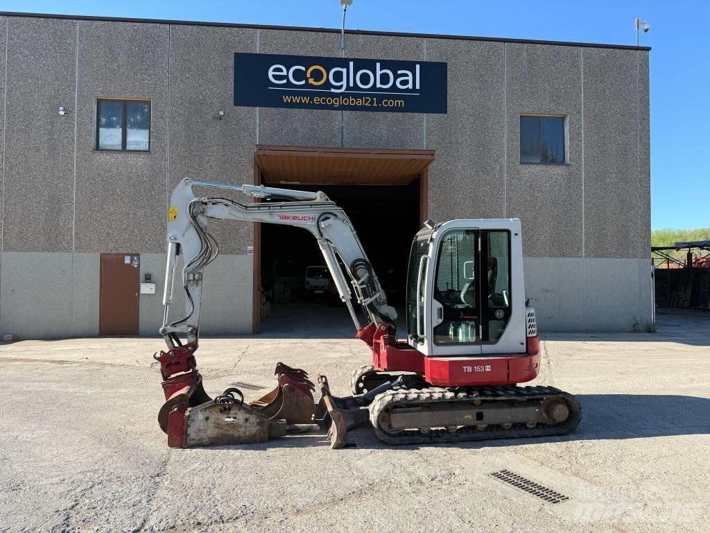 Takeuchi TB 153 FR Minikaivukoneet < 7t