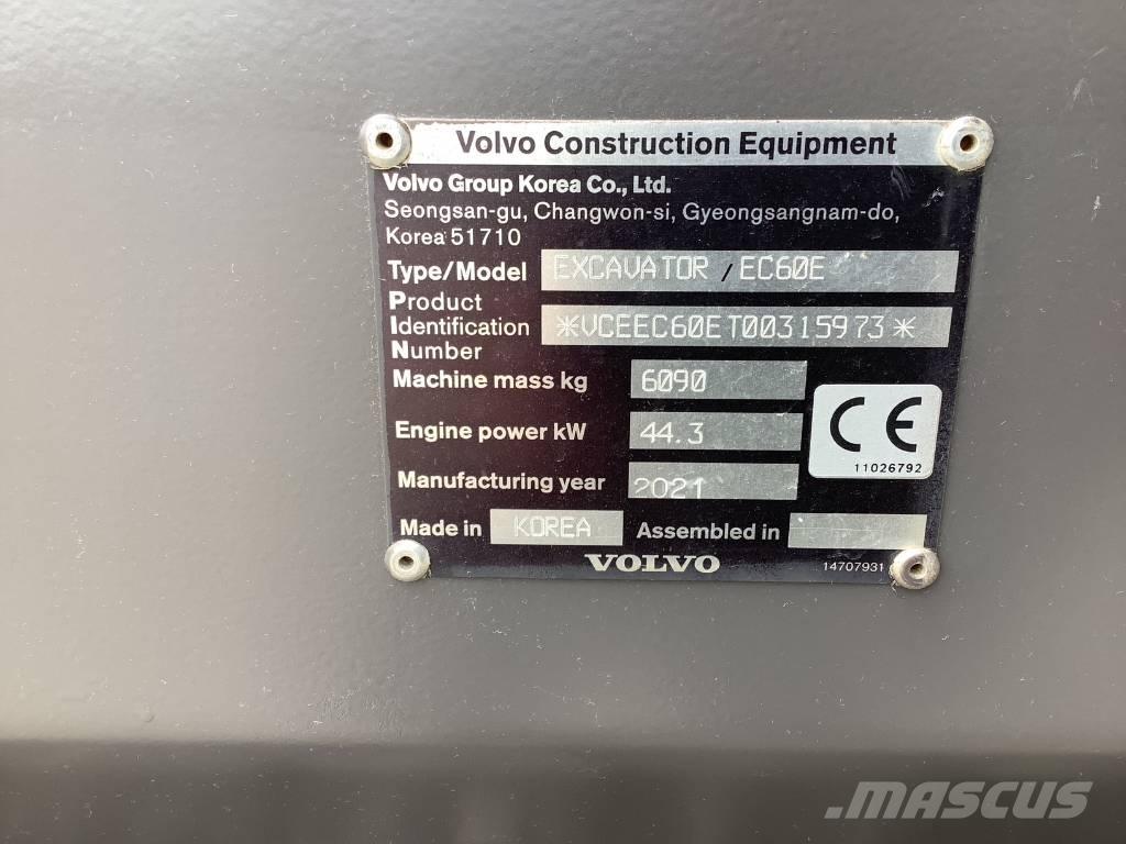 Volvo EC 60 E Telakaivukoneet