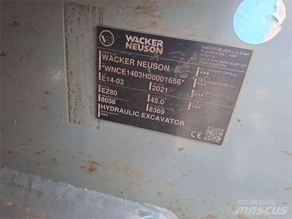 Wacker Neuson EZ80 Telakaivukoneet