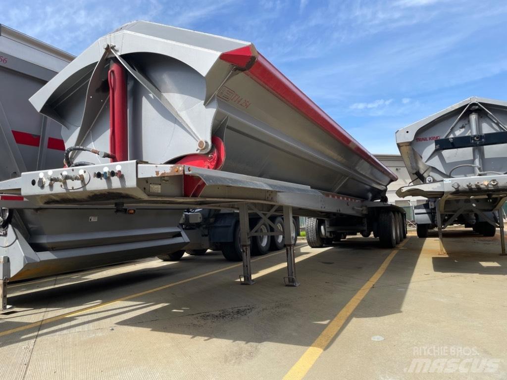  OSW 4 Axle Side Dump Sora- ja kippiperävaunut