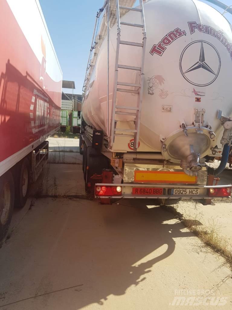 Fruehauf BENALU TC34 Säiliöpuoliperävaunut