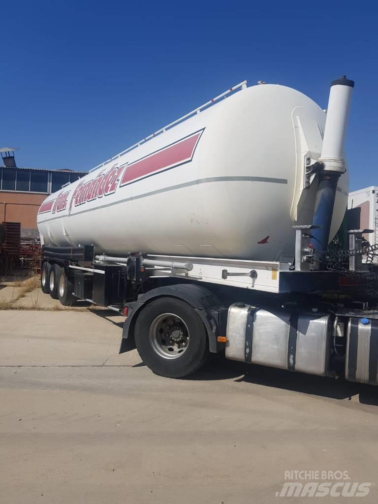 Fruehauf BENALU TC34 Säiliöpuoliperävaunut