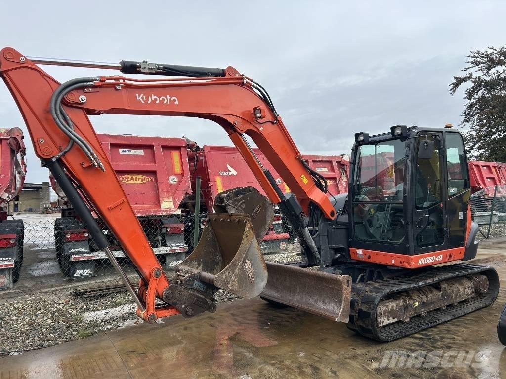 Kubota KX 080-4 Midikaivukoneet 7t - 12t