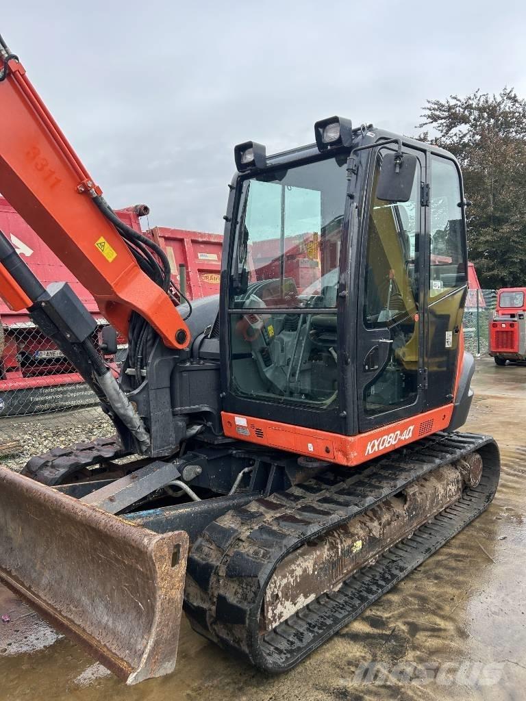 Kubota KX 080-4 Midikaivukoneet 7t - 12t