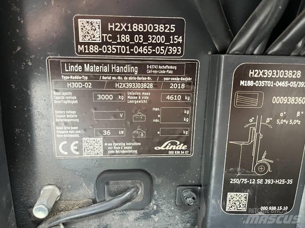 Linde H30D-02 Dieseltrukit