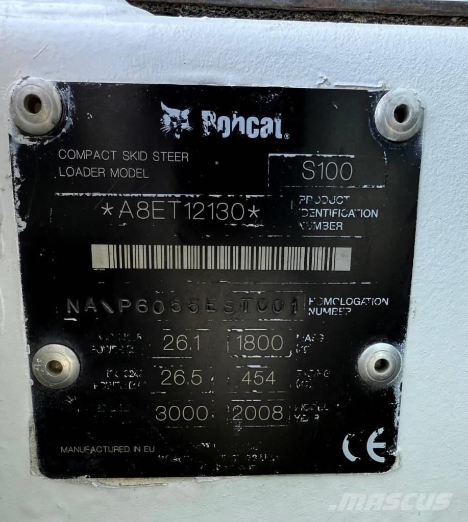 Bobcat S 100 Liukuohjatut kuormaajat