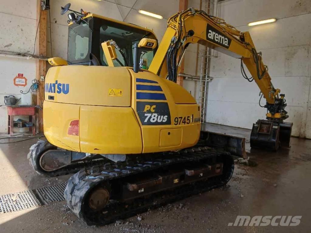 Komatsu PC78US-10 Midikaivukoneet 7t - 12t