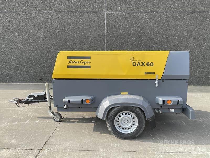 Atlas Copco QAX 60 Dieselgeneraattorit