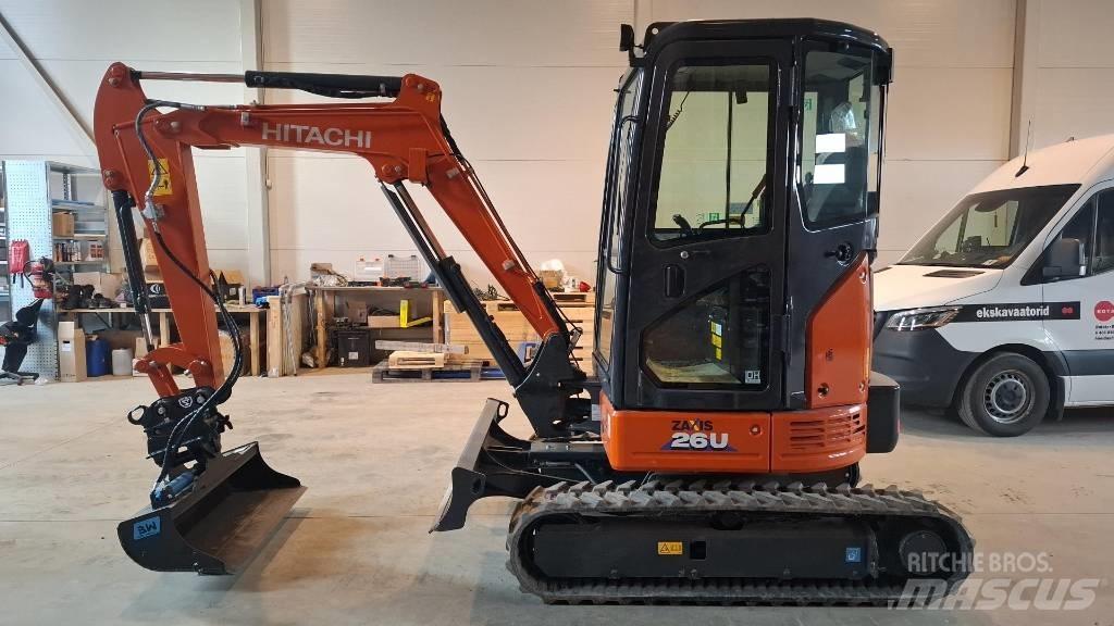 Hitachi ZX 26 U-6 Minikaivukoneet < 7t