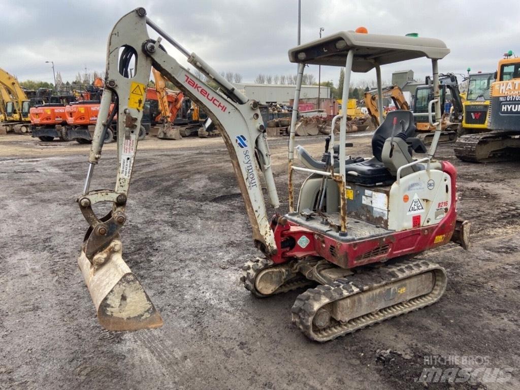 Takeuchi TB 216 Minikaivukoneet < 7t