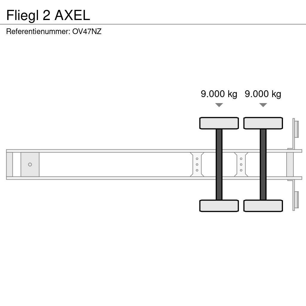 Fliegl 2 AXEL Puoliperävaunulavetit
