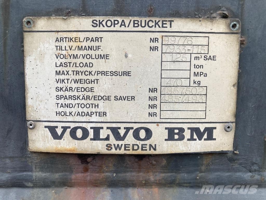 Volvo BM Skovl Pyöräkuormaajat