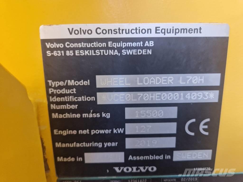 Volvo L 70 H Pyöräkuormaajat