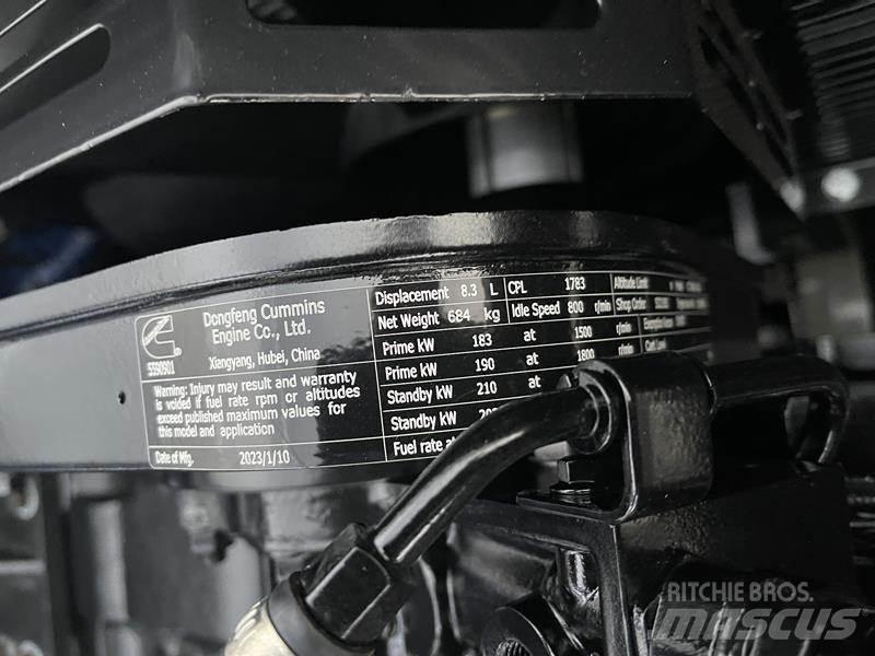Cummins 220 kVA Dieselgeneraattorit