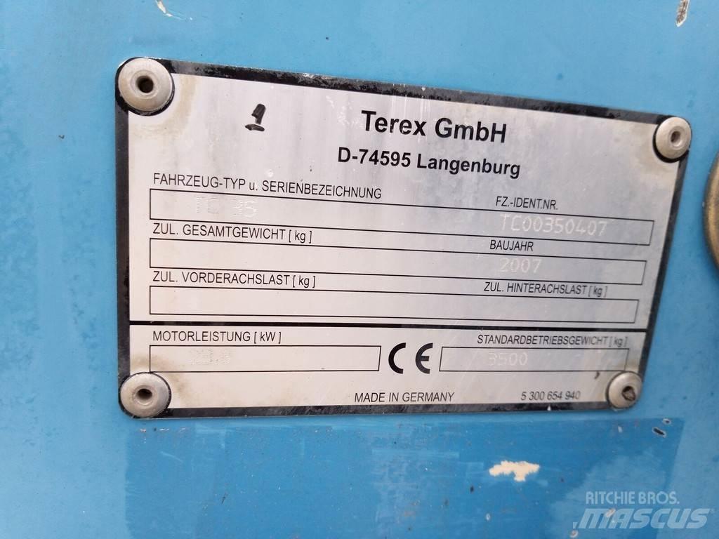 Terex TC35 Minikaivukoneet < 7t
