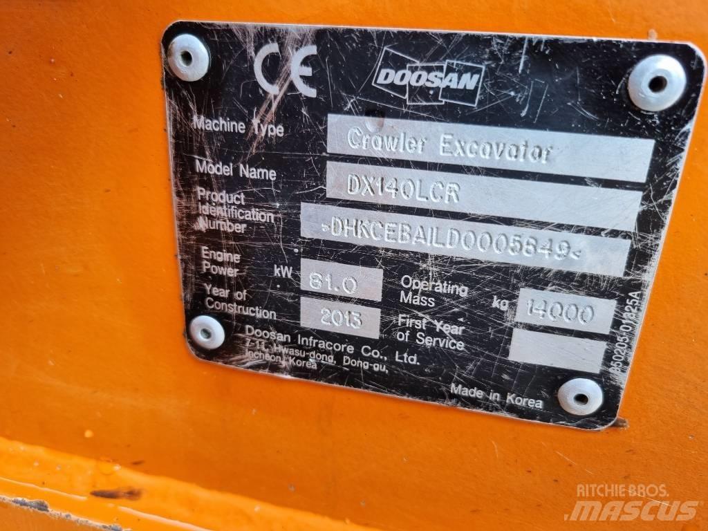 Doosan DX 140 LCR Kaivukoneet