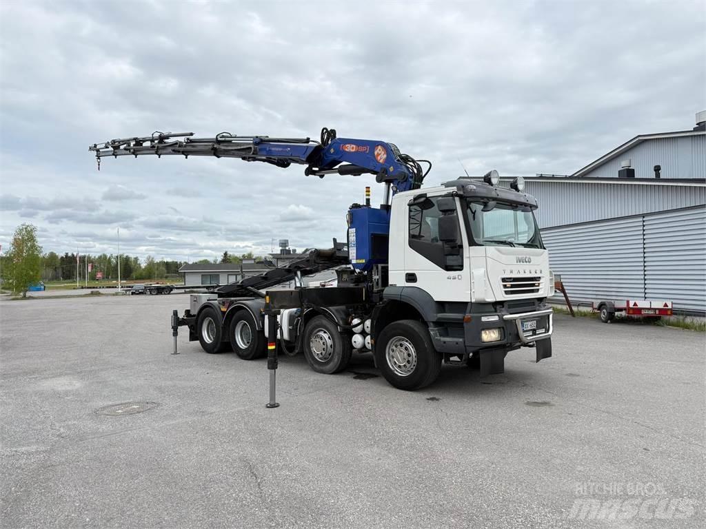 Iveco 410T45 8x4 Nosturiautot