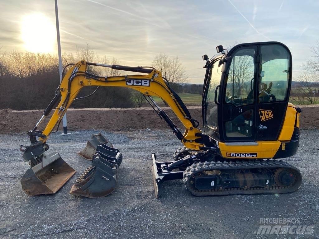 JCB 8026CTS Telakaivukoneet