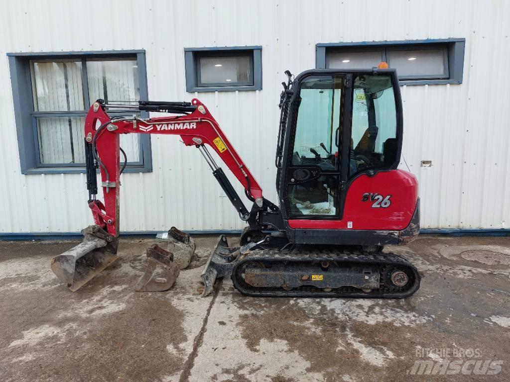 Yanmar SV26 Minikaivukoneet < 7t