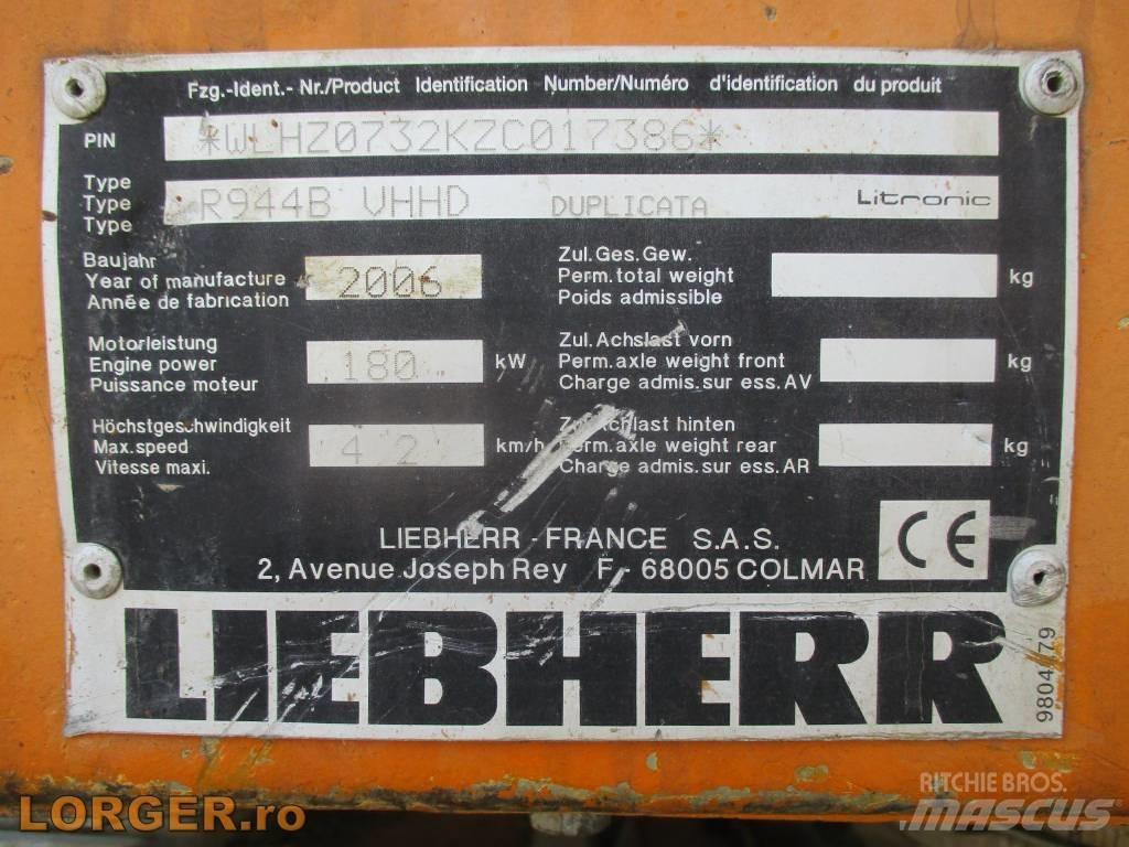 Liebherr R 944B VHHD Purkukoneet