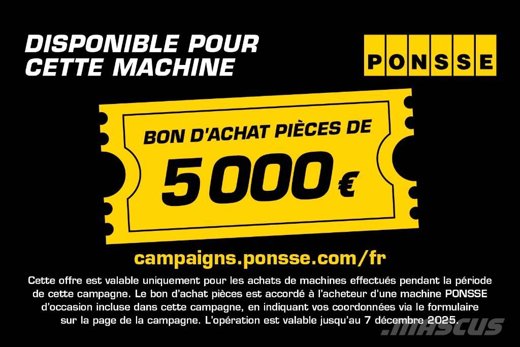 Ponsse Ergo 8W Harvesterit