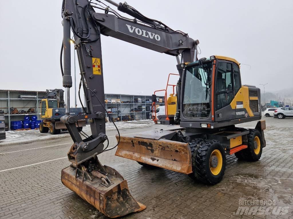 Volvo EW 160 E Pyöräkaivukoneet