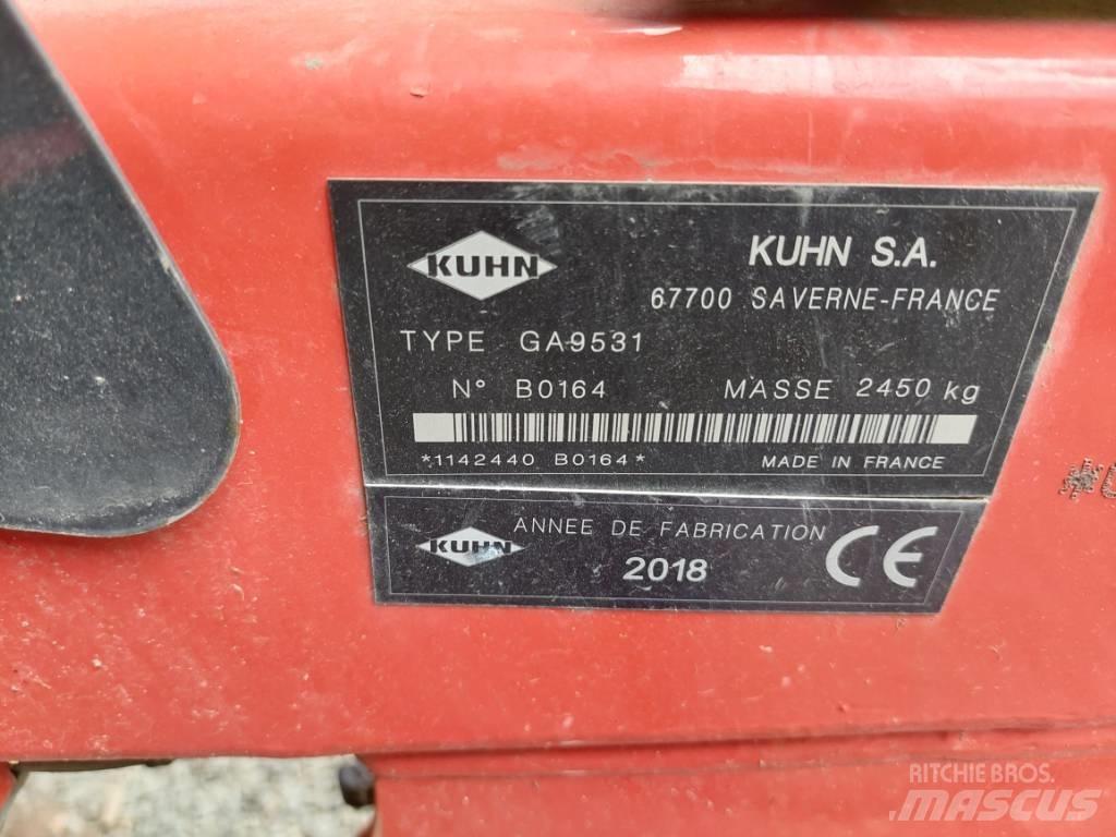 Kuhn GA 9531 Karhottimet
