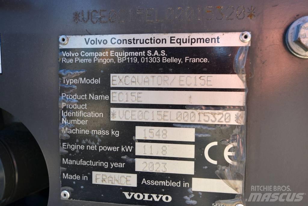 Volvo EC 15 E Minikaivukoneet < 7t