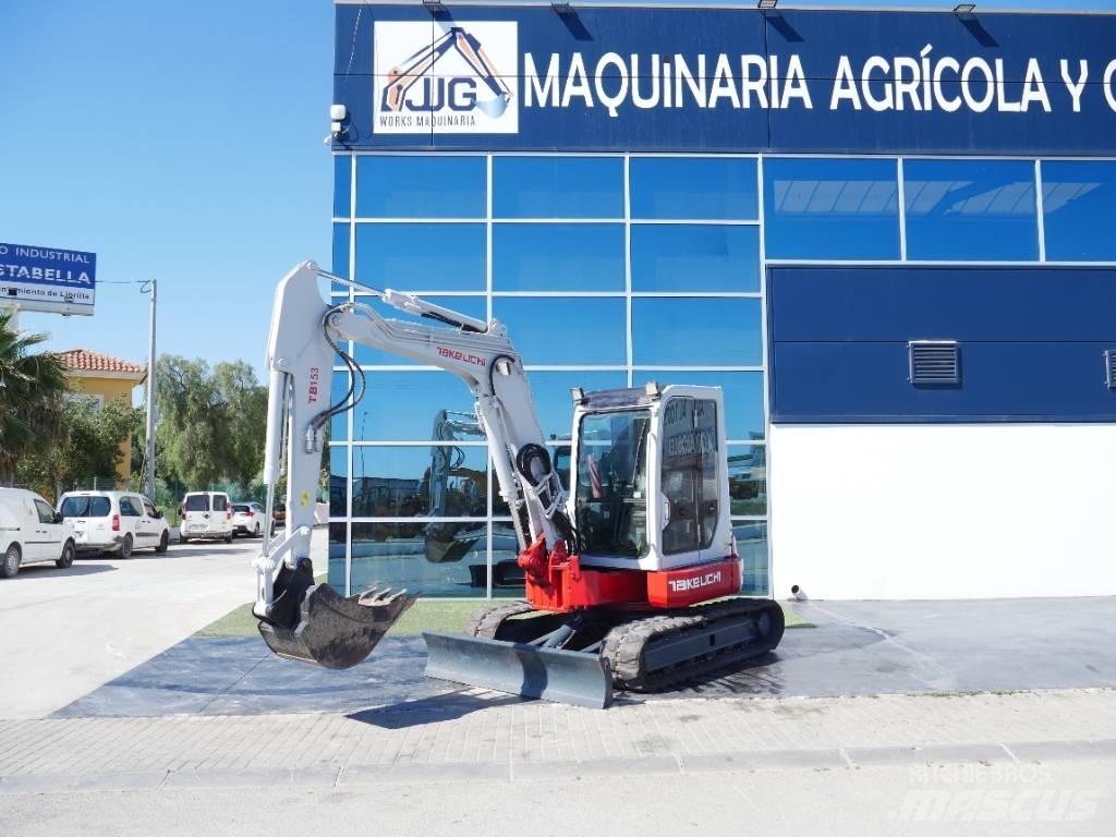 Takeuchi TB 153 FR Minikaivukoneet < 7t