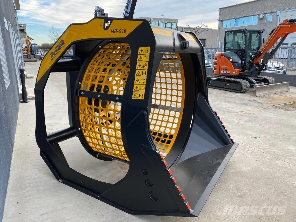 MB Crusher MB-S18 S4 Muut kiinnitettävät lisäosat ja komponentit