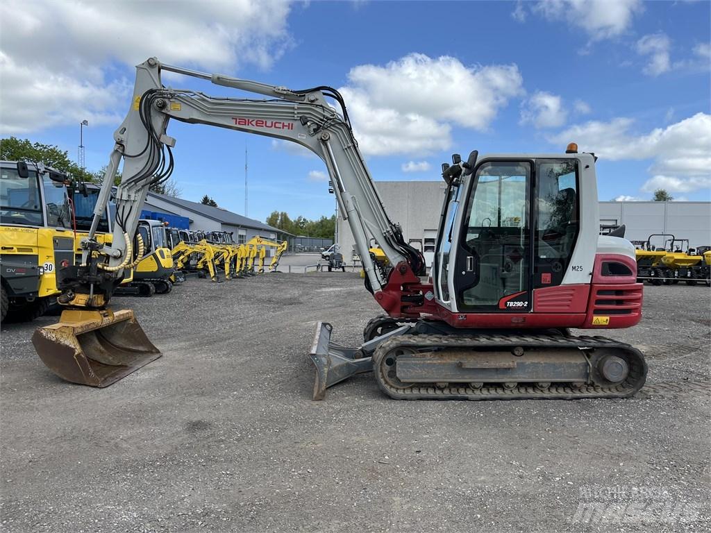 Takeuchi TB 290 Midikaivukoneet 7t - 12t