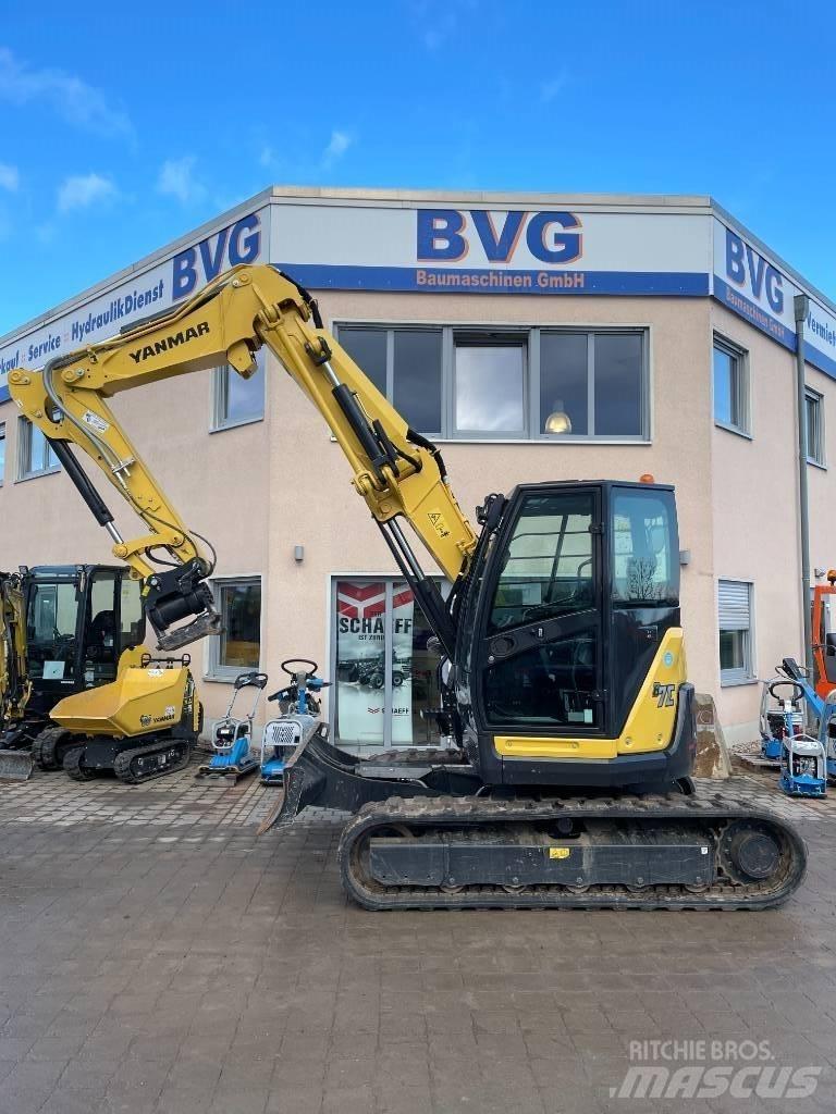 Yanmar B7 Midikaivukoneet 7t - 12t
