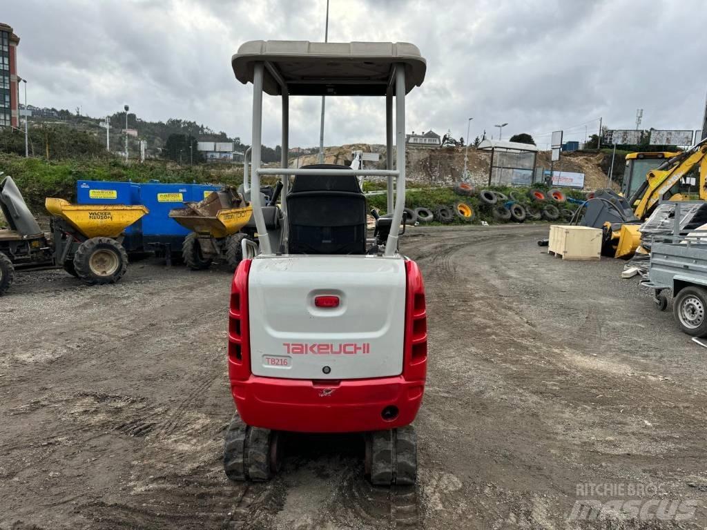 Takeuchi TB 216 Minikaivukoneet < 7t