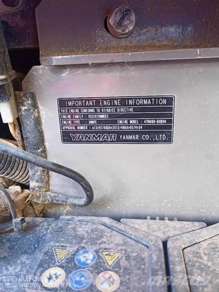 Yanmar Vio 50 U Minikaivukoneet < 7t