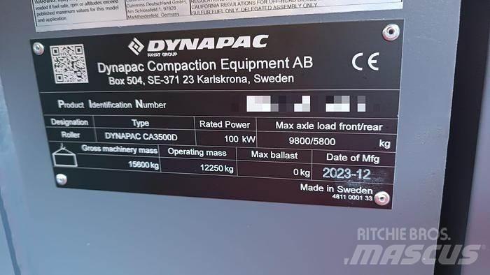 Dynapac CA3500D Muut jyrät
