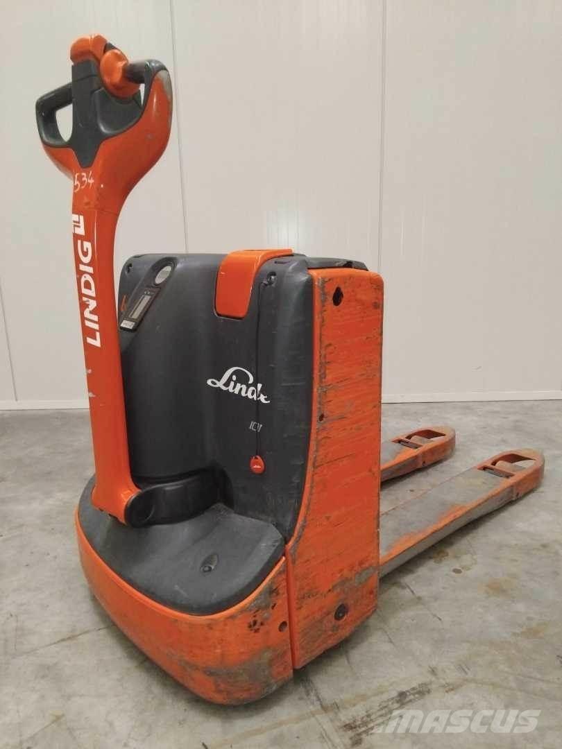 Linde T16 ION Käyden ajettavat pinoamistrukit