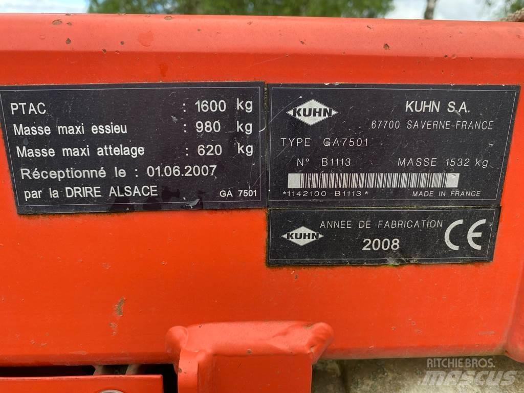 Kuhn GA 7501 Karhottimet