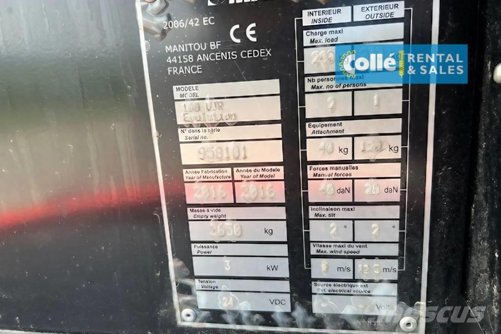 Manitou 100 VJR | 2014 Kuukulkijat