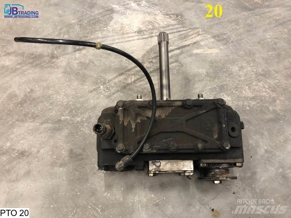 ZF PTO, 16S Akselit