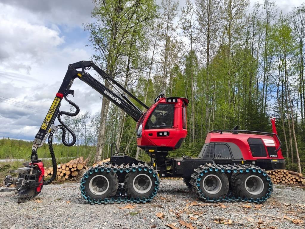 Komatsu 901 XC Harvesterit