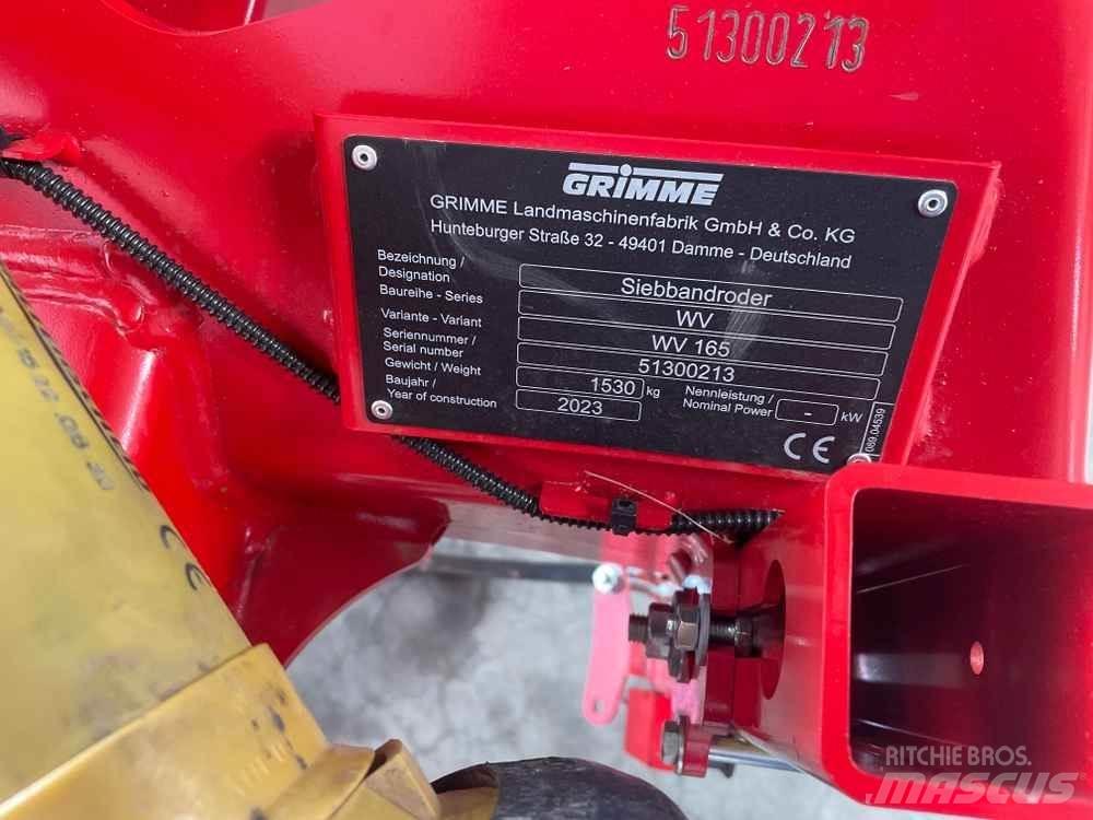 Grimme WV 165 Muut maatalouskoneet