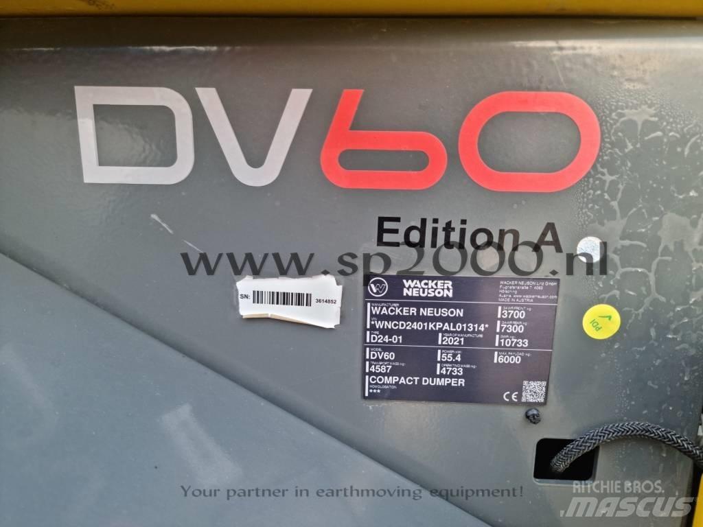 Wacker Neuson DV 60 Minidumpperit