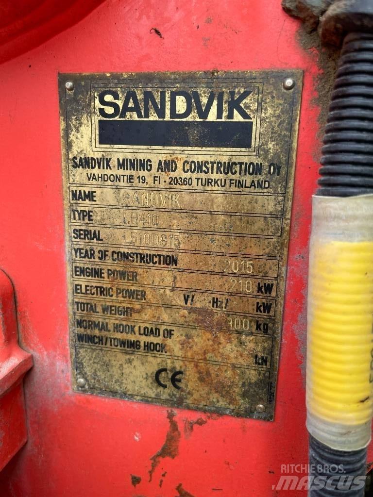 Sandvik LH 410 Maanalaiset lastauskoneet