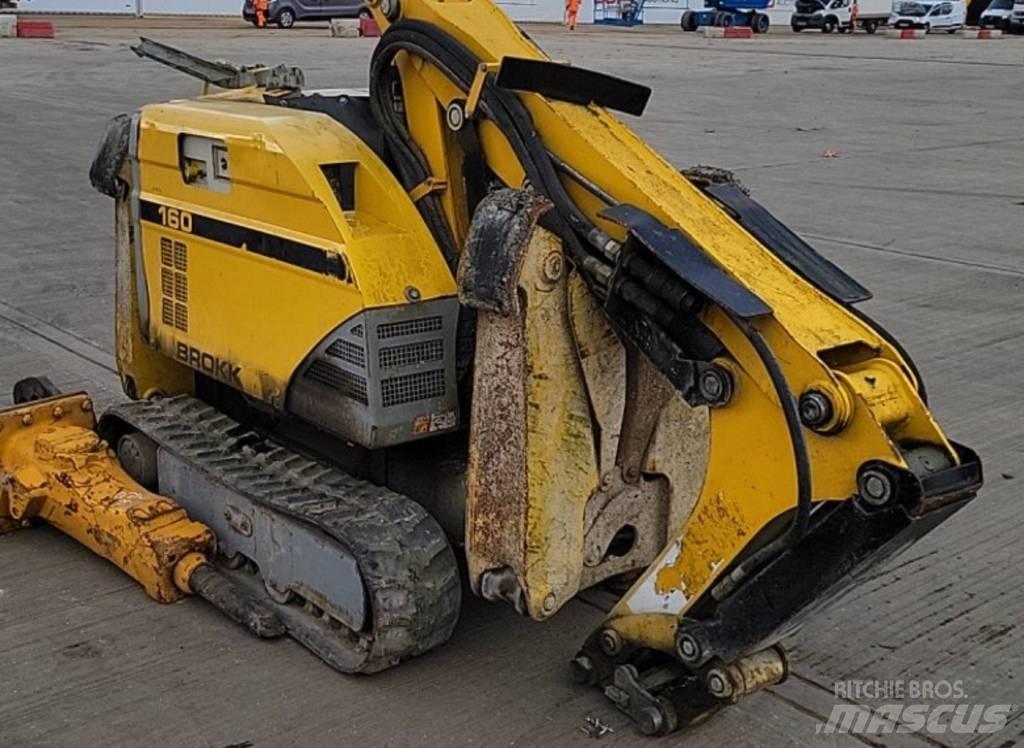 Brokk 160 Purkukoneet